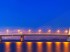 深圳湾跨海大桥夜景3440x1440壁纸