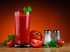 欧芹,番茄,玻璃杯,番茄汁,4K图片