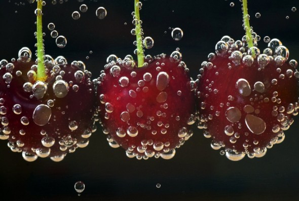樱桃 红色 关于 水果 食品 圆润的 受益 美味 维生素 甜 甜樱桃 红樱桃 5K图片
