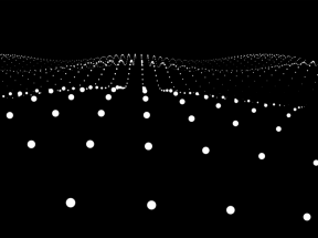 html5 3D波浪粒子动画跟随鼠标波浪粒子动画特效