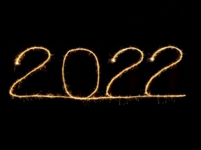 2022年烟火数字6k壁纸图片