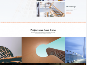 橙色建筑工程类企业网站模板
