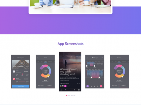 紫色的App软件介绍展示网页模板