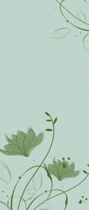 清新文艺素雅书签背景素材