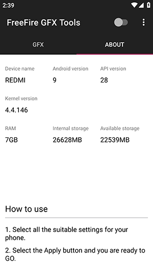 GFX Tool画质助手