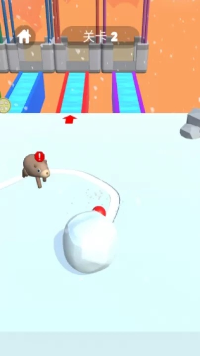 3D雪地竞赛_https://www.99ziyuan.net_休闲益智_第3张