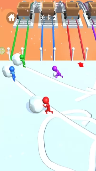 3D雪地竞赛_https://www.99ziyuan.net_休闲益智_第2张